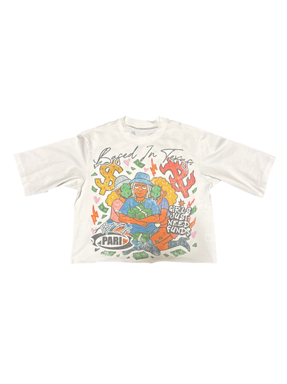 “GIRLS JUST NEED FUND$” TEE